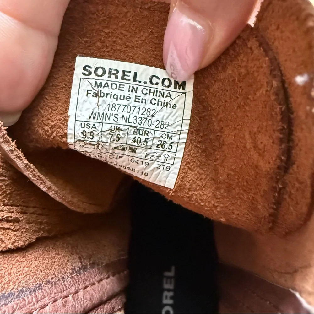 SOREL Joan of Arctic Wedge II Waterproof Leather Boots - Women's 9.5 - Picture 3 of 12